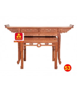Bộ bàn thờ gỗ Gõ đỏ